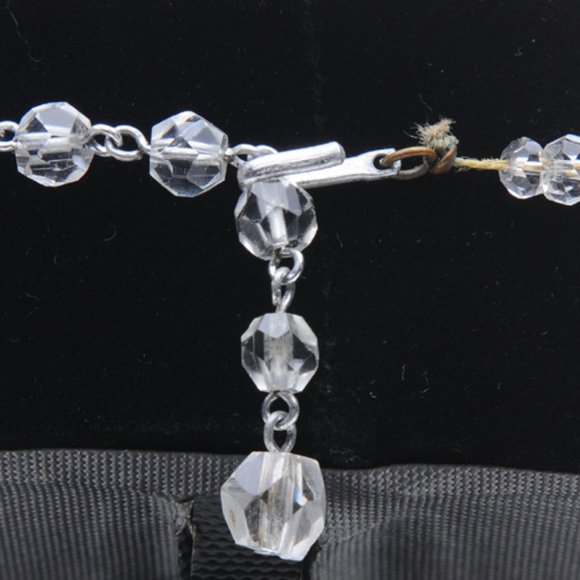 Vintage Plastic Crystal Necklace from Japan - Picture 3 of 4
